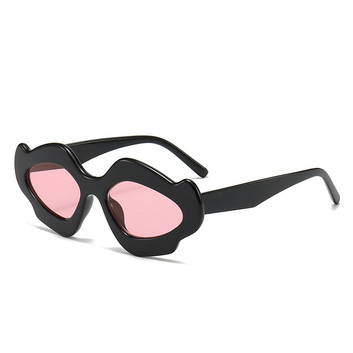 Women's fashionable sunglasses with unique flower frame Bowlift