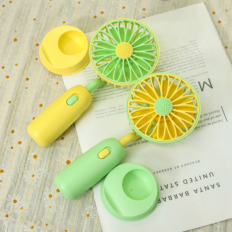 Women portable plant fan with flexible gooseneck Bowlift