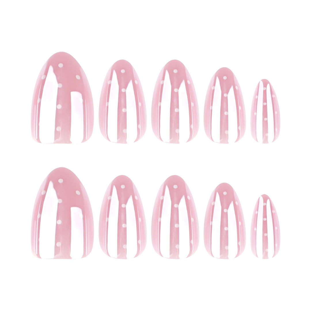 Elegant Nail Extensions with Gloss Finish Bowlift