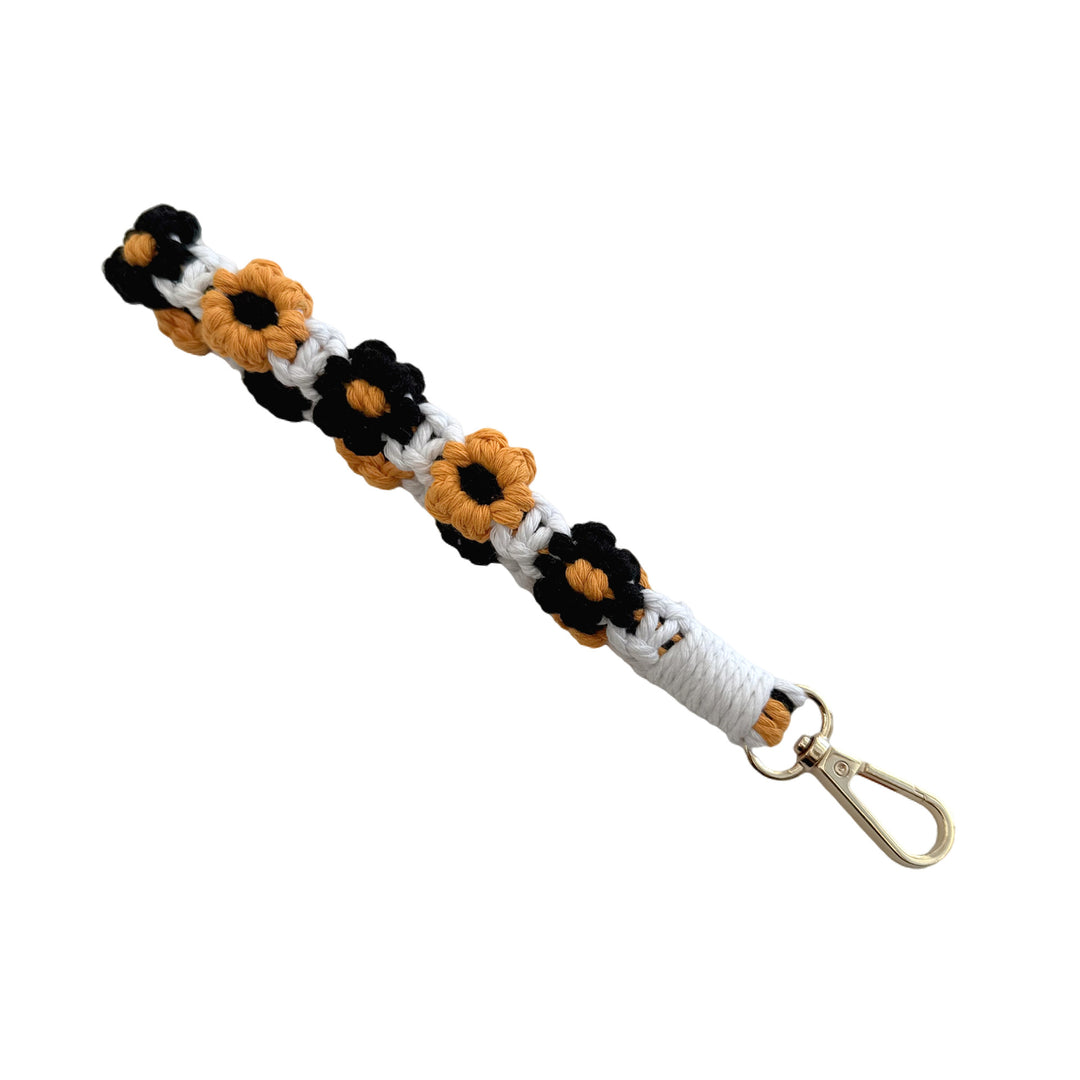 Floral Macrame Keychain Strap Bowlift 1788942629