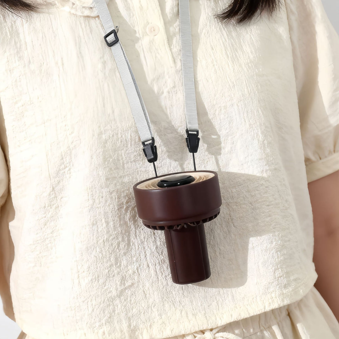 Portable Usb Fan with Digital Speed Display Bowlift