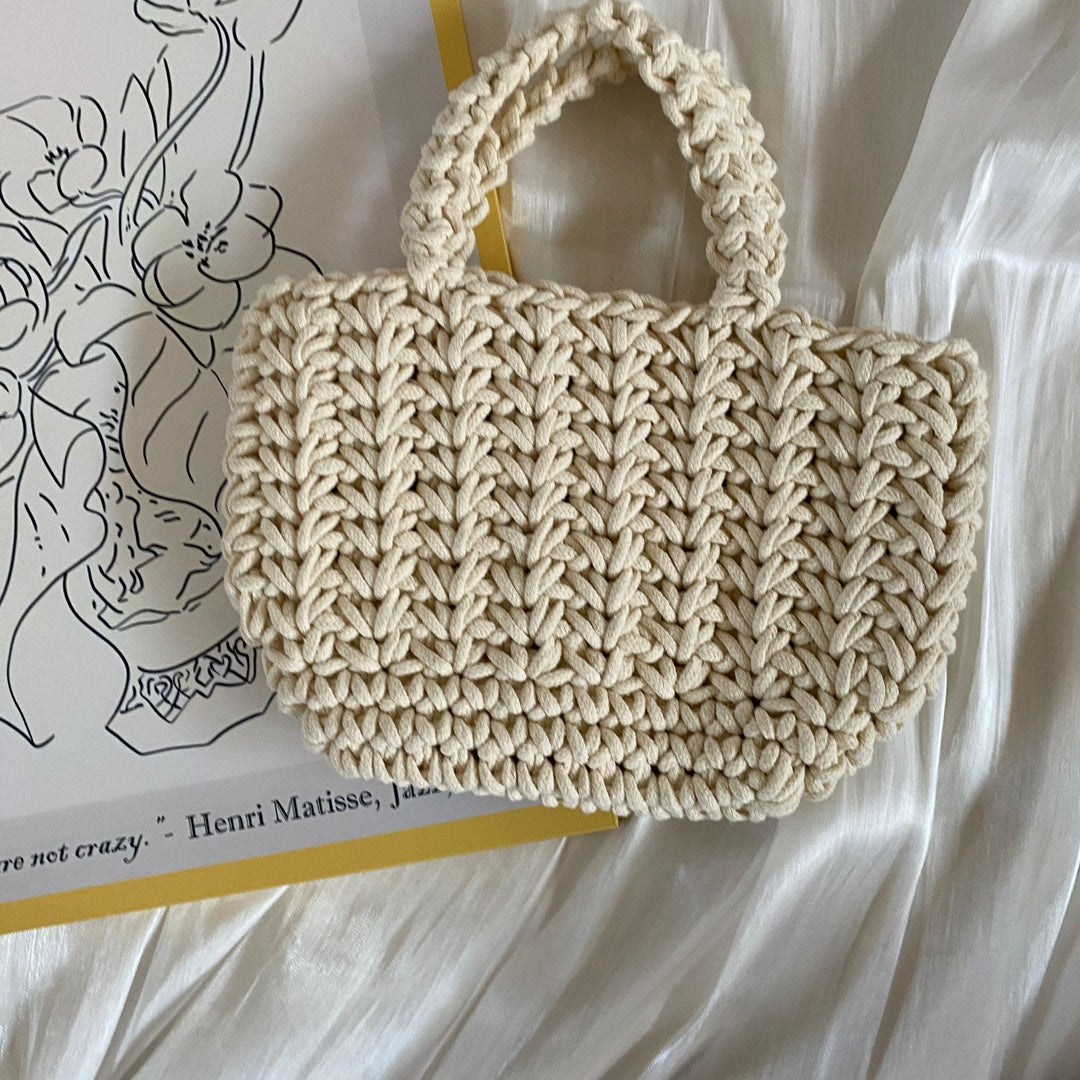 Hand-knotted cotton bag Bowlift