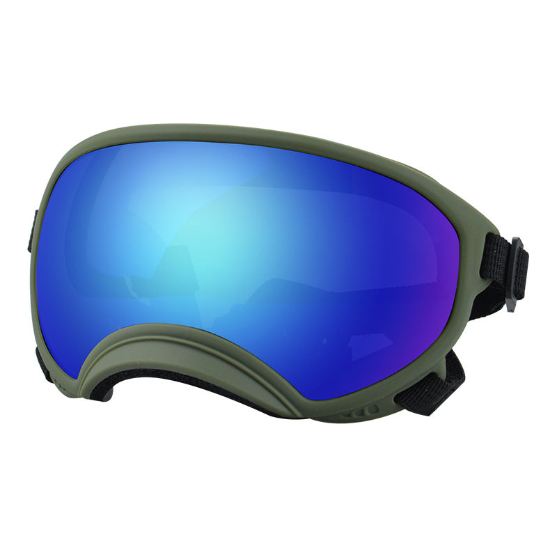 High-performance polarized snow and ski goggles with anti-fog airflow system Bowlift