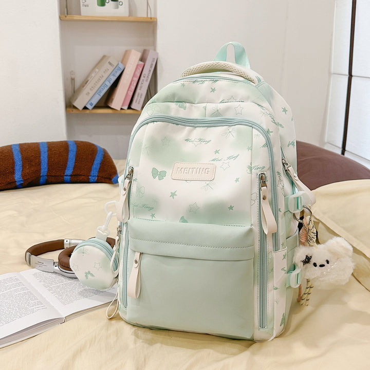 Multi-Functional Graphic Backpack Bowlift