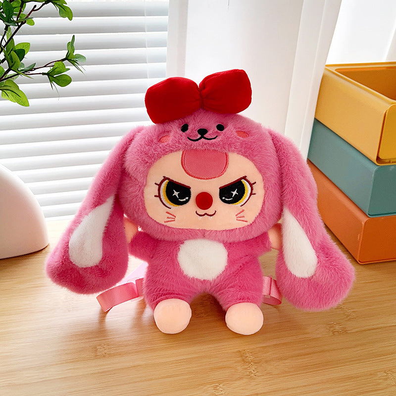 Plush Bunny Backpack