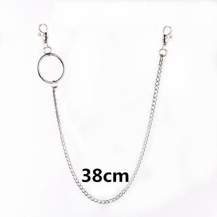 Unique Double Layer Chain Wallet Keychain Bowlift