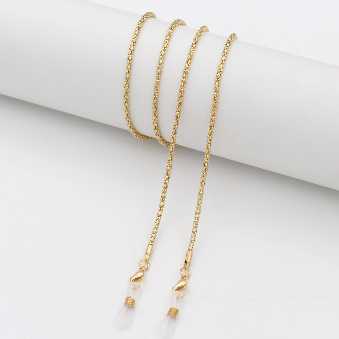 Elegant Pearl Chain Eyewear Holder Bowlift