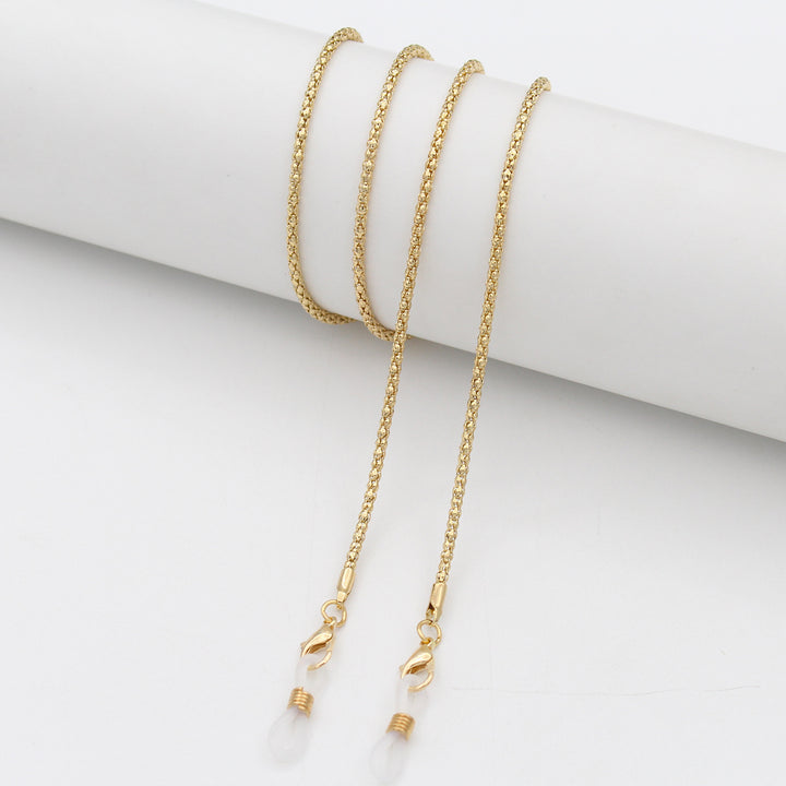 Elegant Pearl Chain Eyewear Holder Bowlift