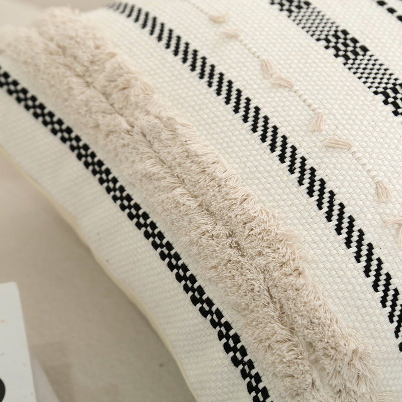 Women's Decorative Pillowcase with Textured Design Bowlift
