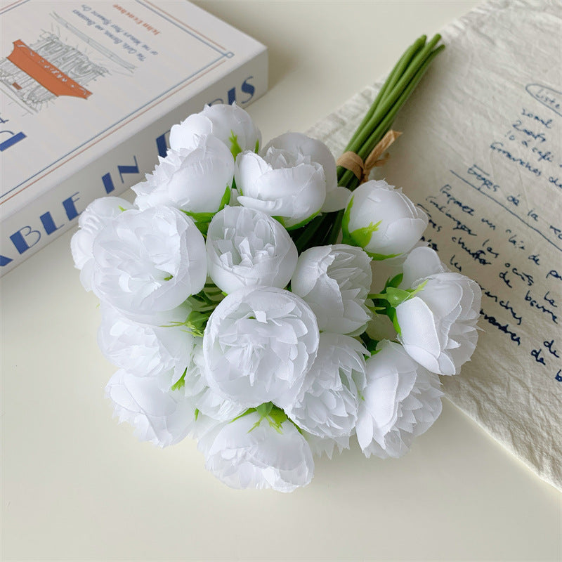 Faux Tulip Floral Bouquet