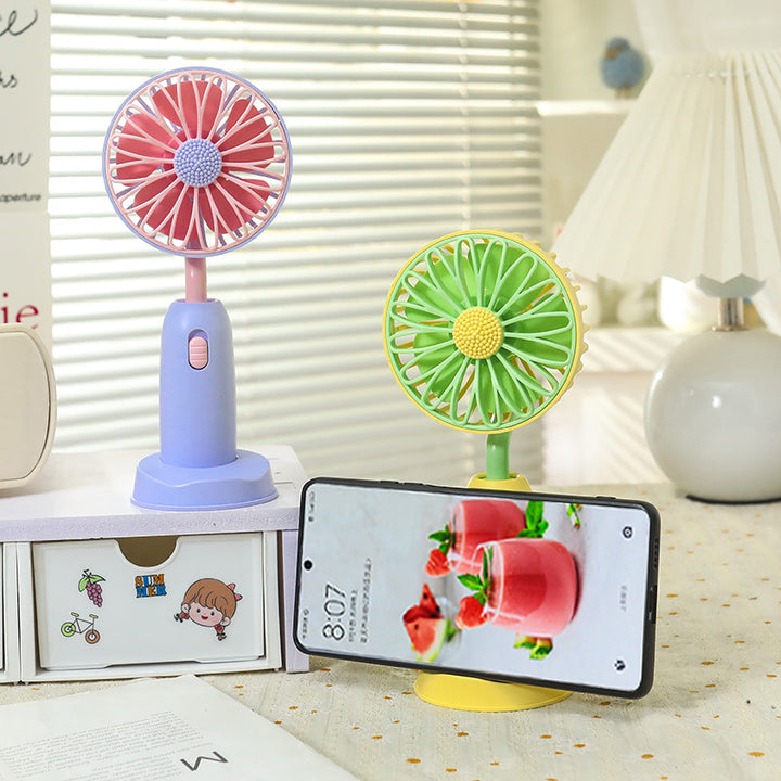 Portable USB Hand Fan with Ergonomic Design Bowlift