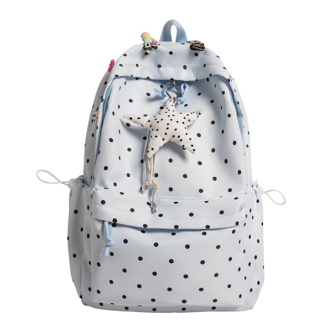 Playful Polka Dot Backpack Bowlift