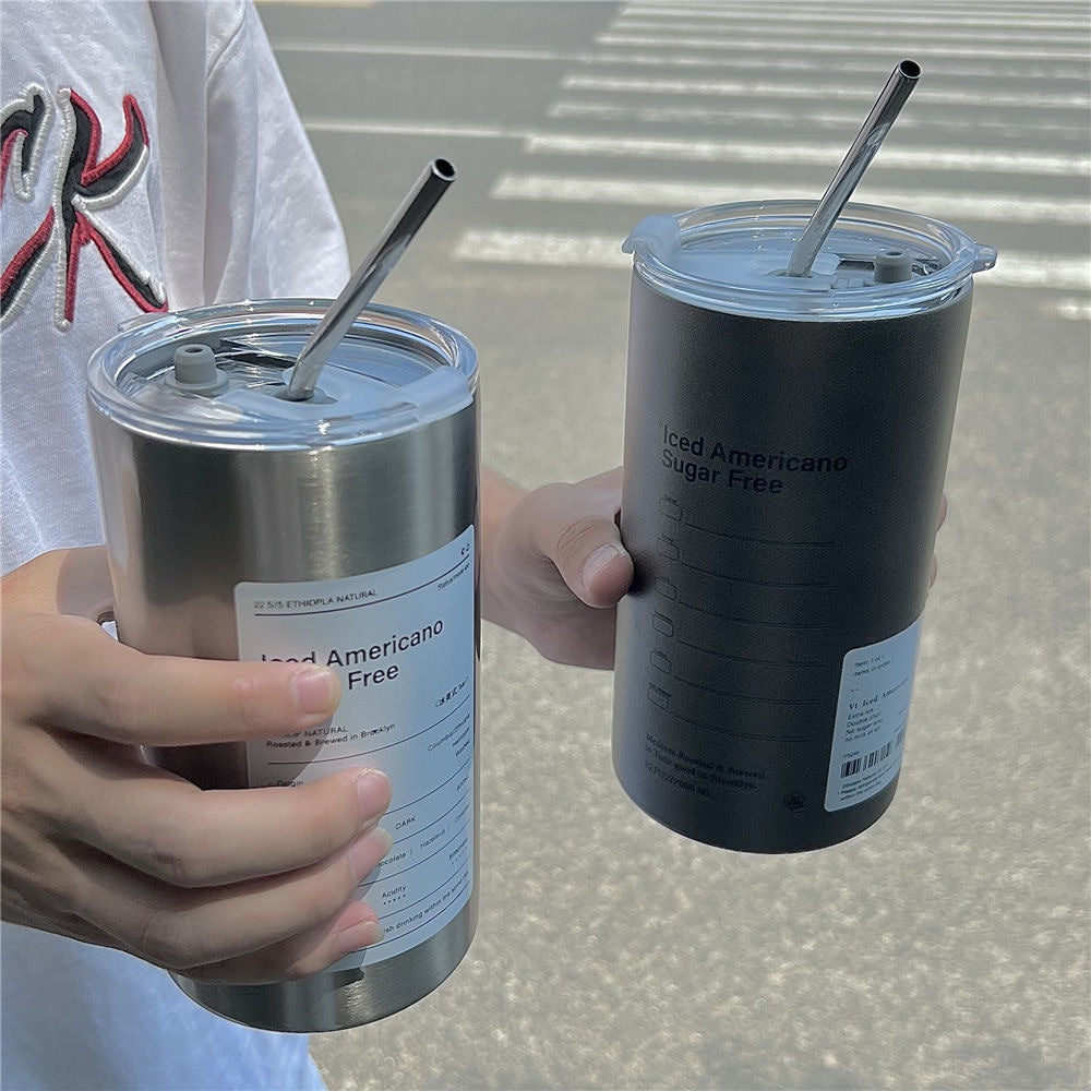 Women's insulated cup with secure lid and practical straw Bowlift