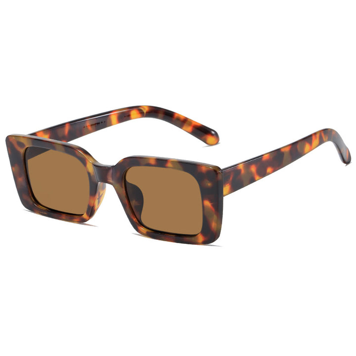 Women's fashionable square sunglasses with UV protection Bowlift