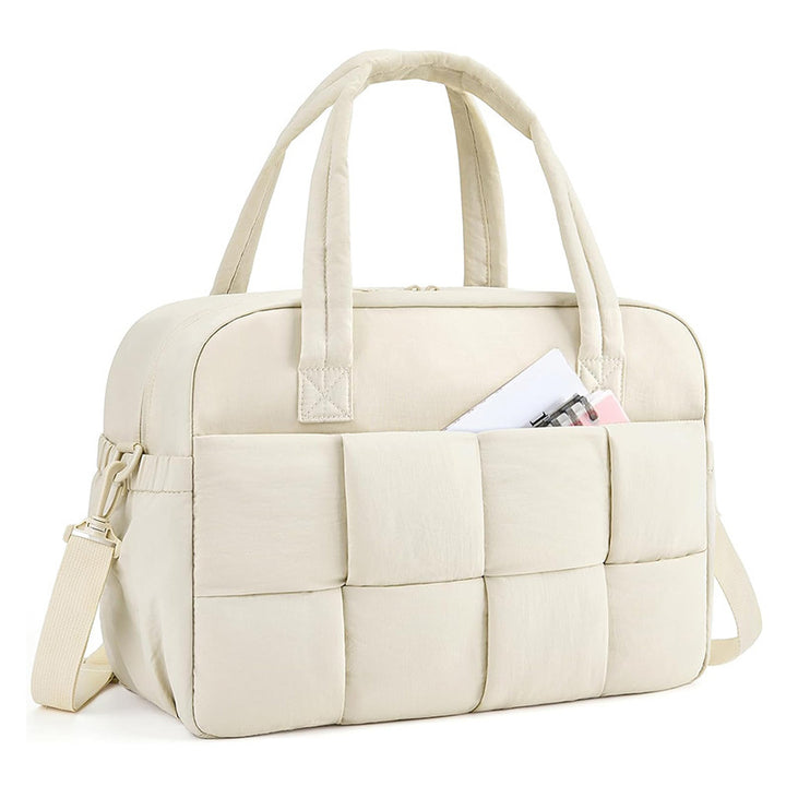 Practical and Stylish Travel Bag with Structured Design Bowlift