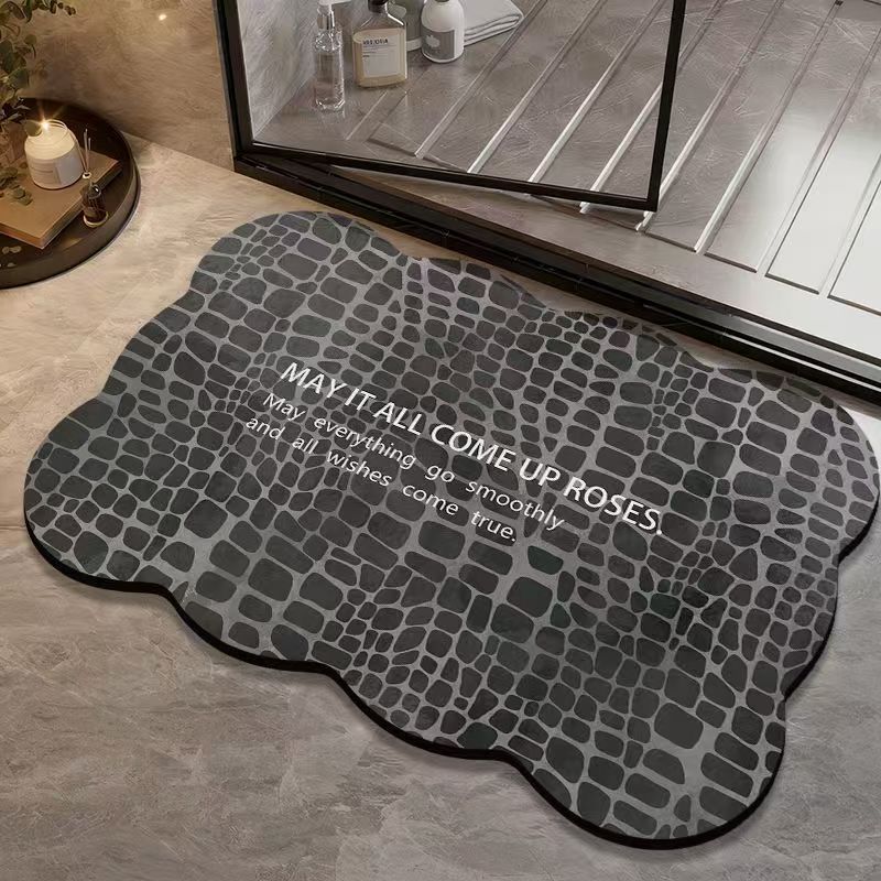 Cloud-shaped Decorative Bath Mat