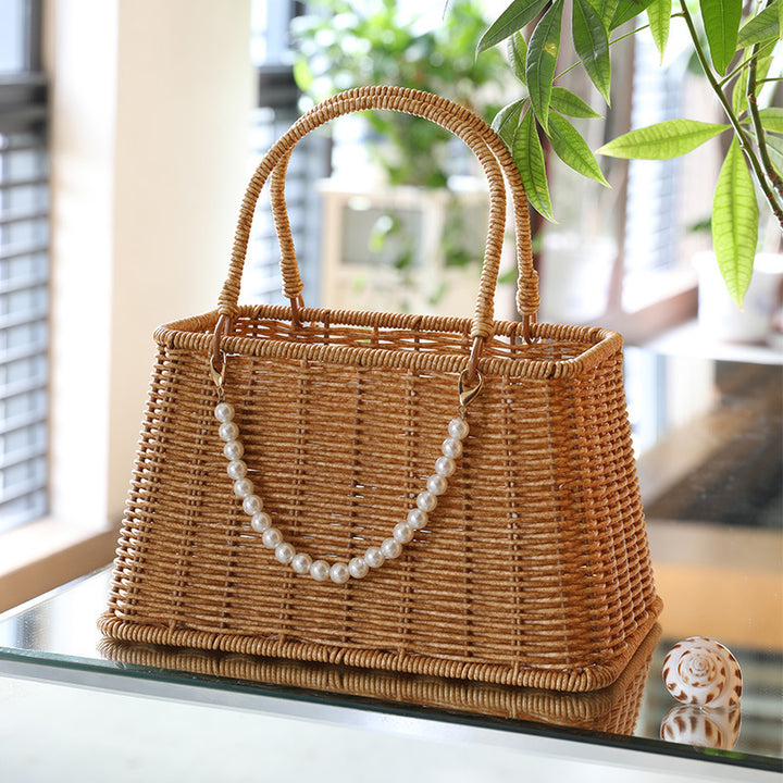 Woven Storage Basket Bowlift
