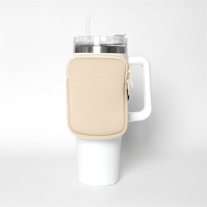 Ladies Portable Insulated Bottle with Practical Shoulder Strap Bowlift