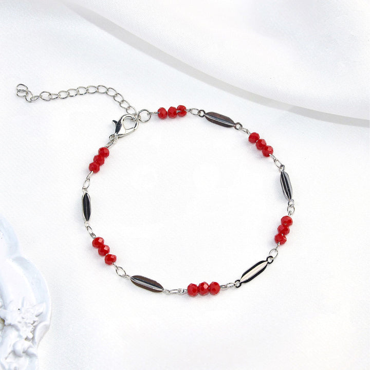 Unique Beaded Chain Bracelet Bowlift