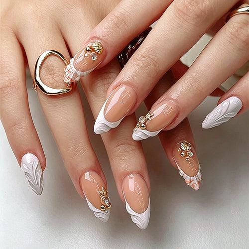 Elegant Decorative Press-On Nails Collection Bowlift