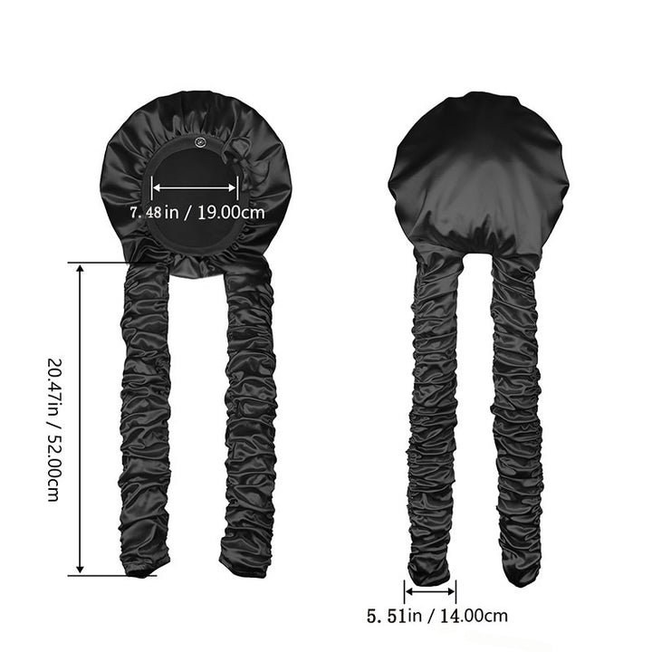 Heat-Resistant Satin Hair Care Bonnet