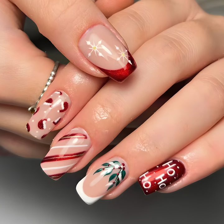 Festive Themed Articulated Nail Set Bowlift