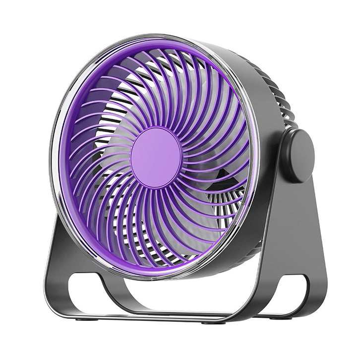 Unisex Versatile Desk and Wall Fan with Adjustable Speed Bowlift