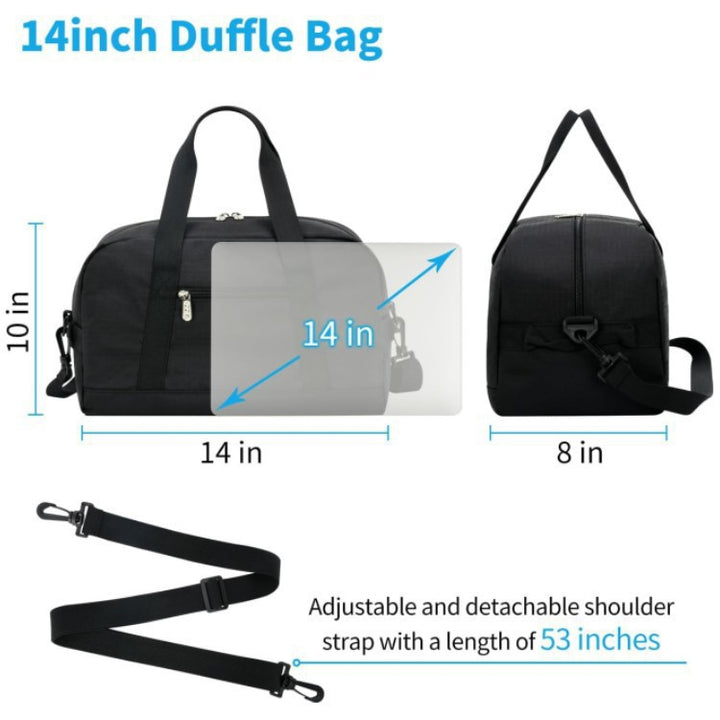 Versatile Fitness Gym Duffel Bag Bowlift