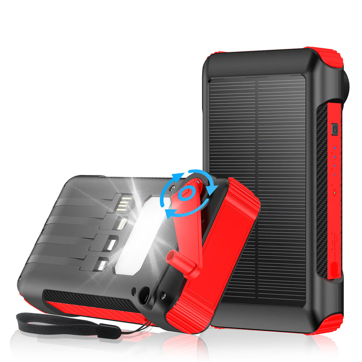 Solar-powered Power Bank by Bowlift