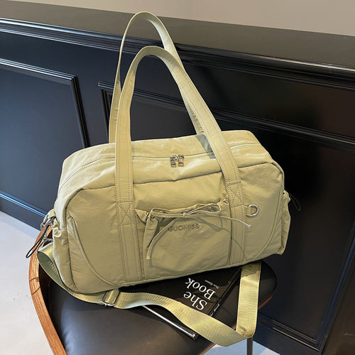 Multifunctional Sports Duffel Bag With Practical Outer Pockets Bowlift