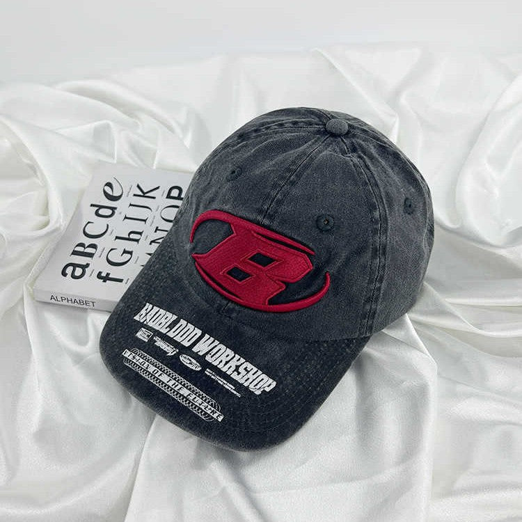 Men's Distressed Graphic Baseball Cap Bowlift 1784188336