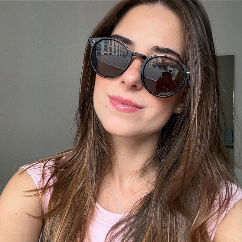 Women Stylish Round Sunglasses Bowlift
