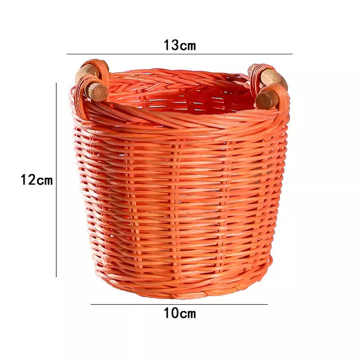 Decorative Woven Storage Basket Bowlift