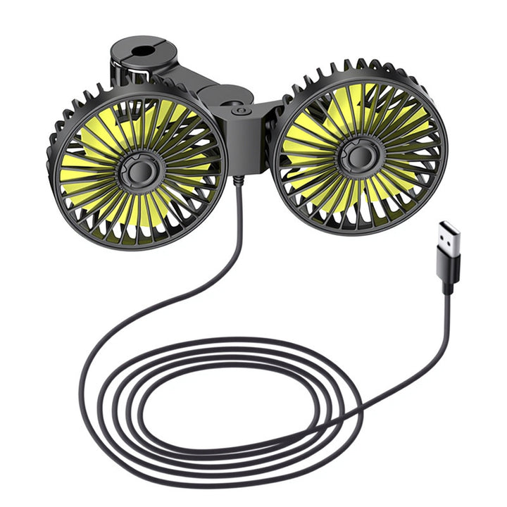 Dual Airflow Car Cooling Fan Bowlift