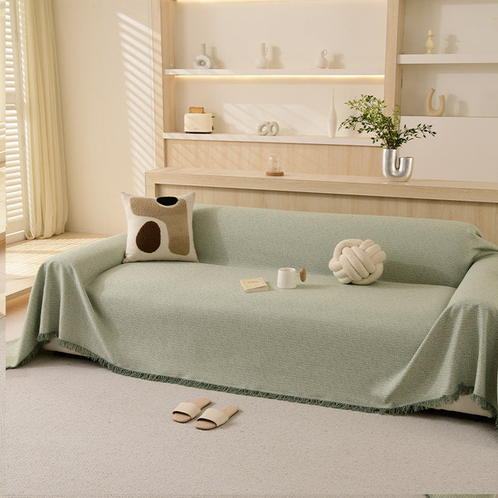 Cozy Fleece Sofa Throw Blanket