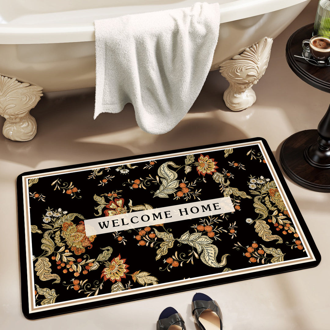 Decorative Bath Mat Bowlift