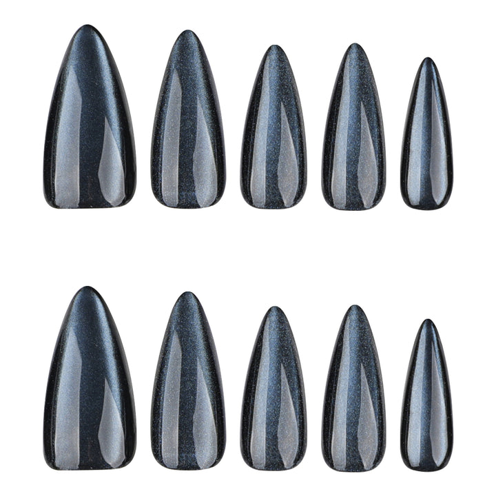 Artificial nail extensions with elegant ombre effects Bowlift