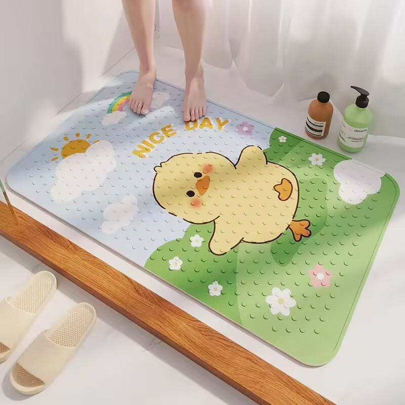Cute Cartoon Bath Mat Bowlift