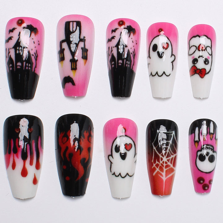 Creative Halloween Nail Art Set Bowlift
