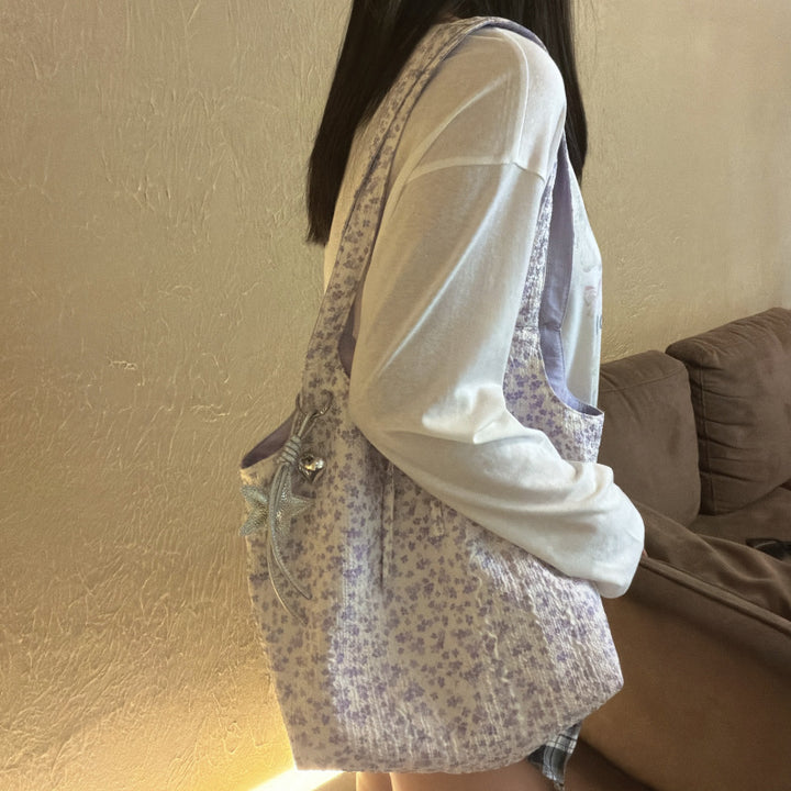 Casual floral pattern bag Bowlift