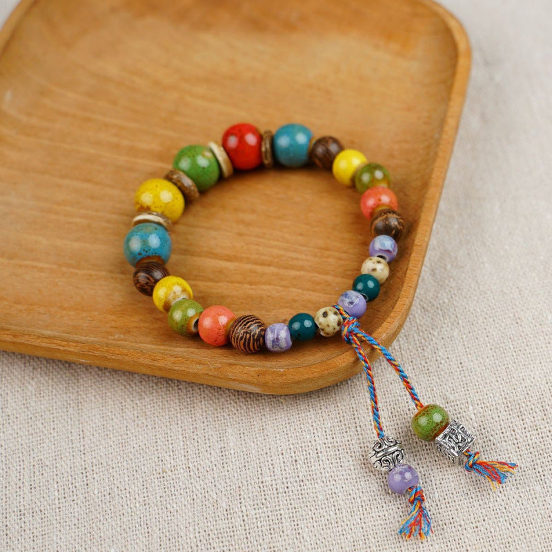 Heart-Shaped Beaded Bracelet Bowlift