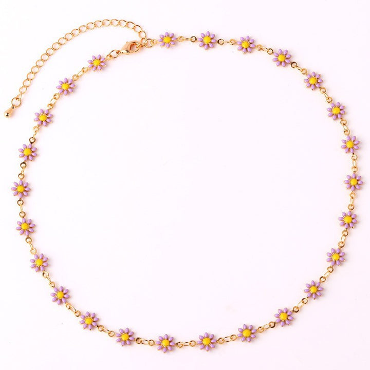 Floral Daisy Chain Necklace Bowlift