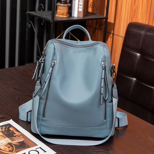 Versatile Stylish Zip Backpack