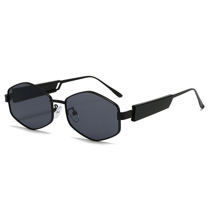 Fashionable Octagonal Frame Sunglasses