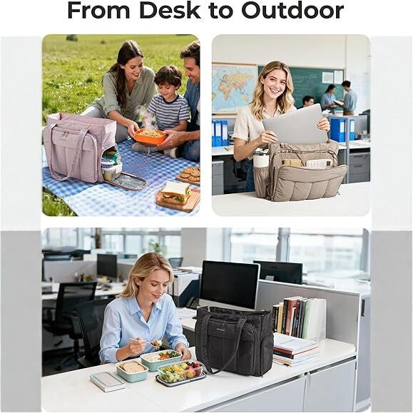 Insulated everyday and laptop bag Bowlift