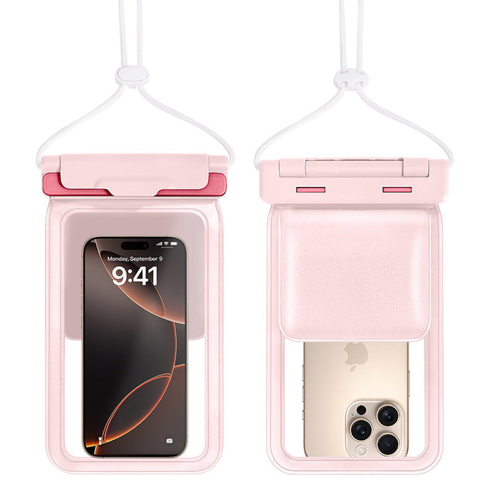 Water-repellent smartphone case with neck strap | Bowlift