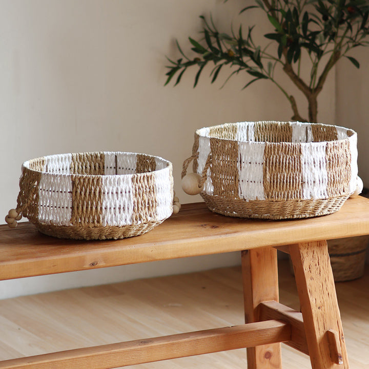 Handcrafted Decoration Basket Bowlift