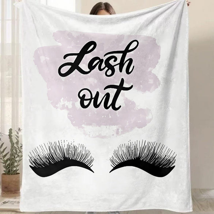 Artistic Patterned Throw Blanket