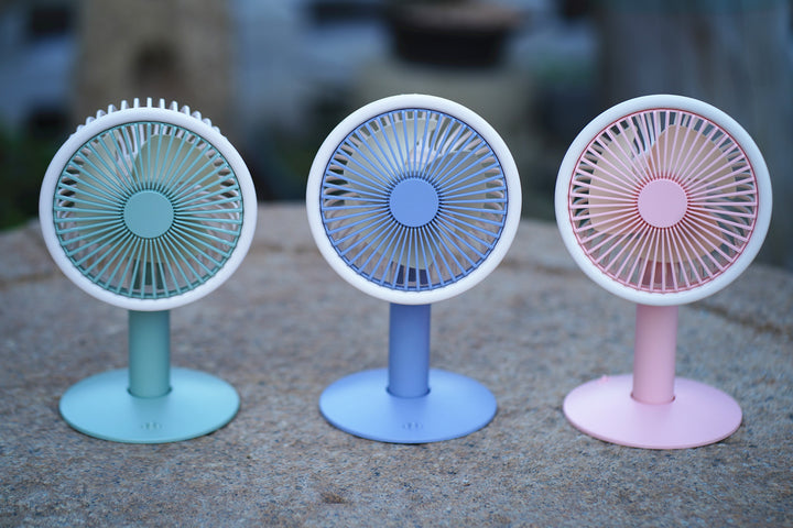 Unisex Portable Table Fan with Flexible Tilt Function Bowlift