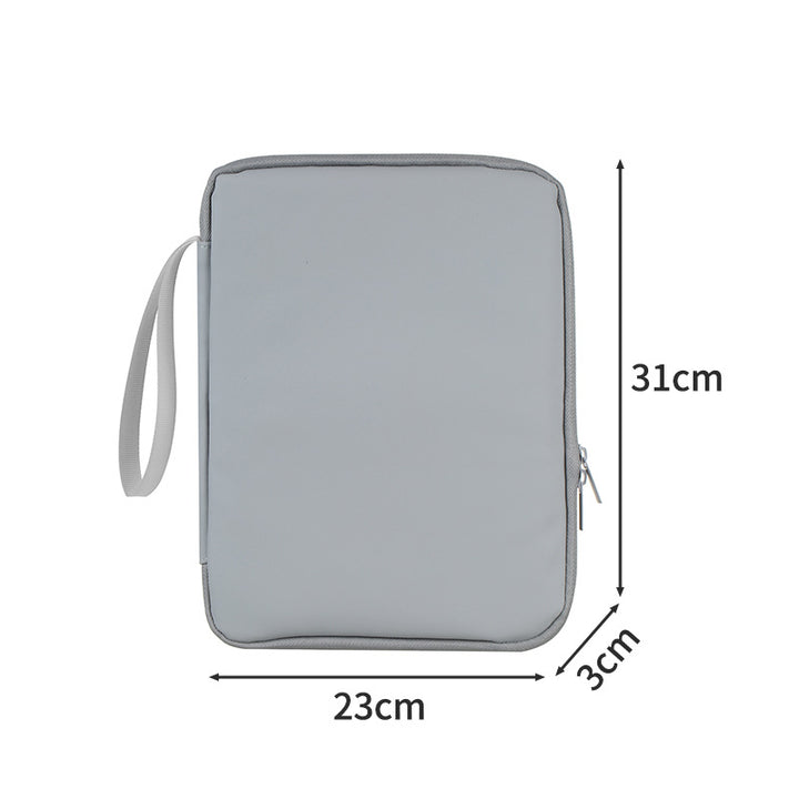 Slim Zip-Up Document Holder Bowlift